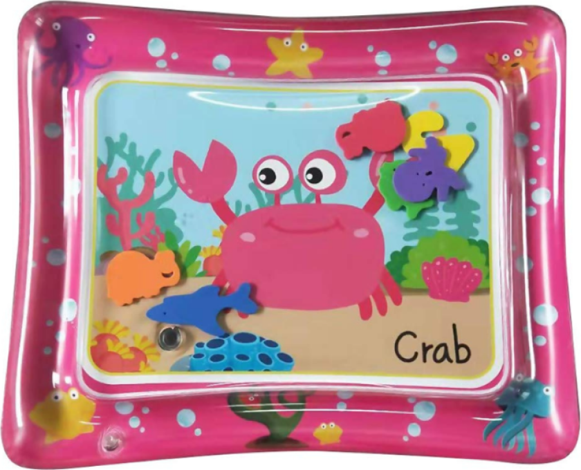 Lekematte med vann, Krabbe