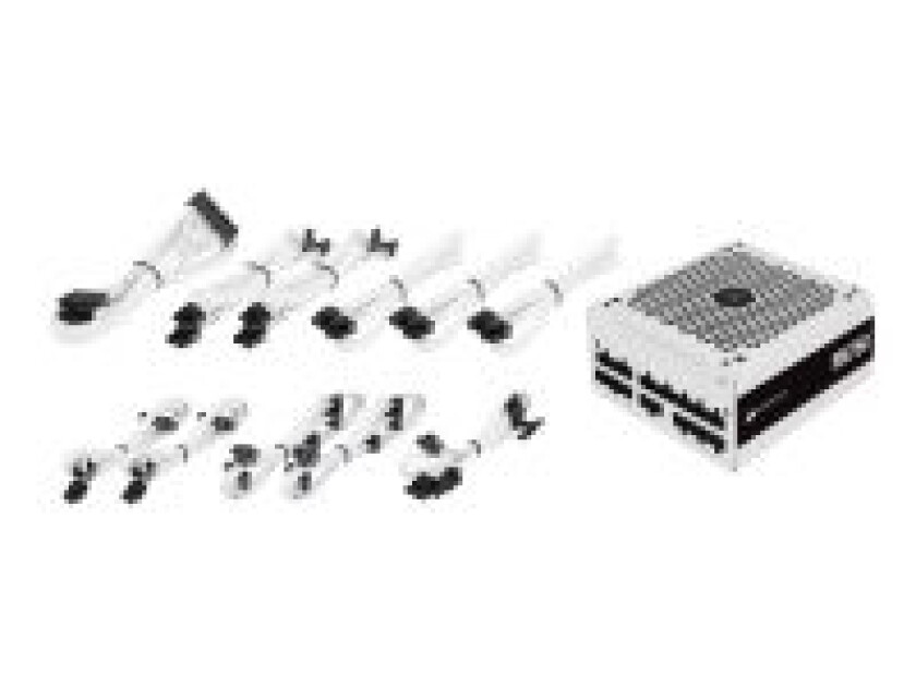 RM750 White (2021) Strømforsyning (PSU) - 750 Watt - 140 mm - 80 Plus Gold sertifisert