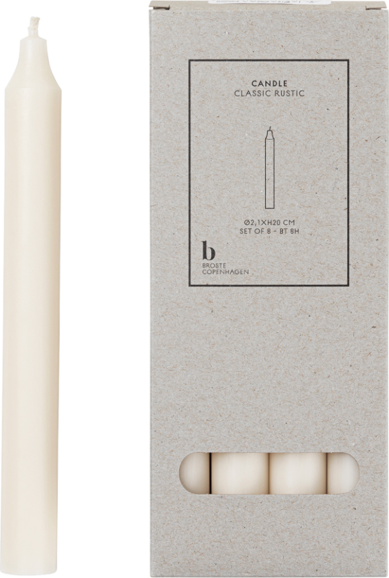 Bilde av Kronelys Moonlight-Haze 20cm 8stk