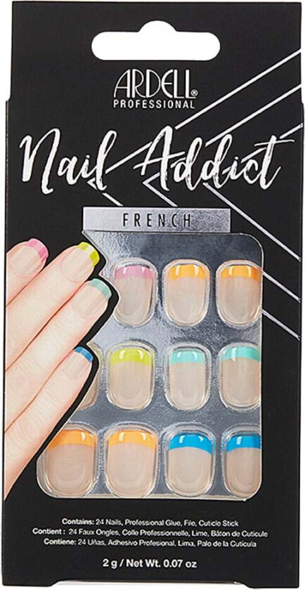 Nail Addict French Rainbow