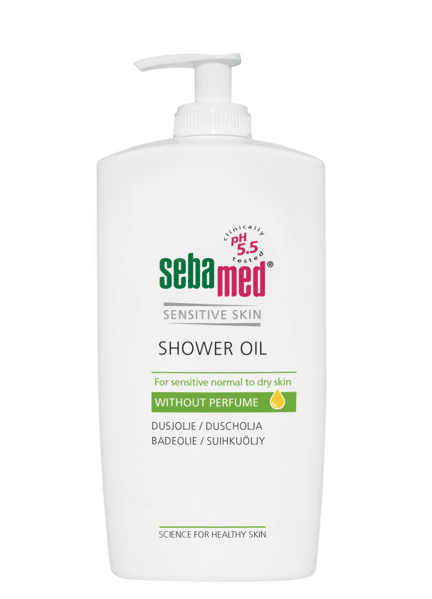 Sebamed Shower Oil Uten Parfyme 500 Ml