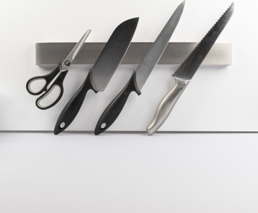 Bilde av Knivmagnet 40 cm - praktisk knivlist til kjøkkenet