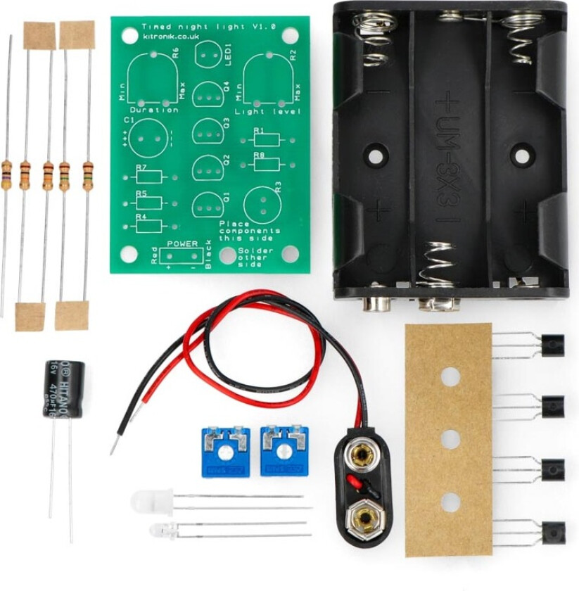 Bygg din egen nattlampe med lyssensor - kreativt DIY prosjekt