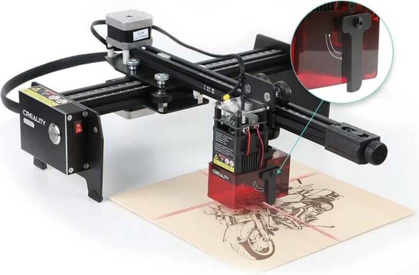 Creality CV-01 Pro - lasergraveringsmaskin - 1,6W
