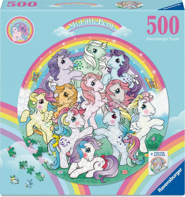 Puslespill 500 My Little Pony Ravensburg