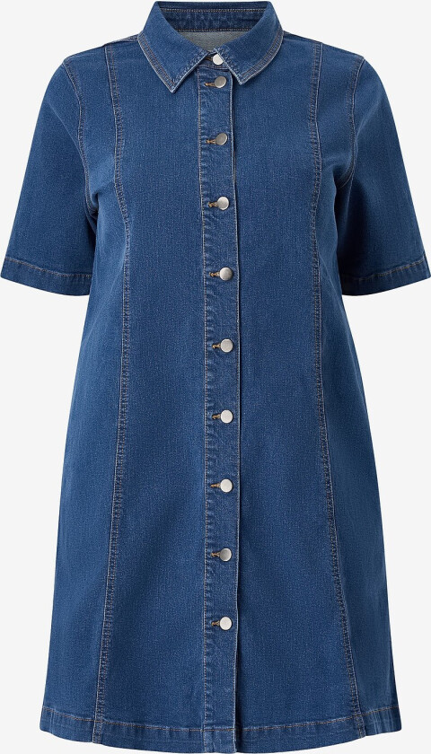 Denimkjole kcLeni Denim Dress - Blå