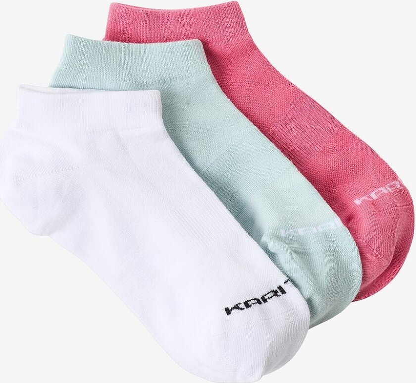 Ankelsokker Tåfis Sock W 3-pakning - Rosa