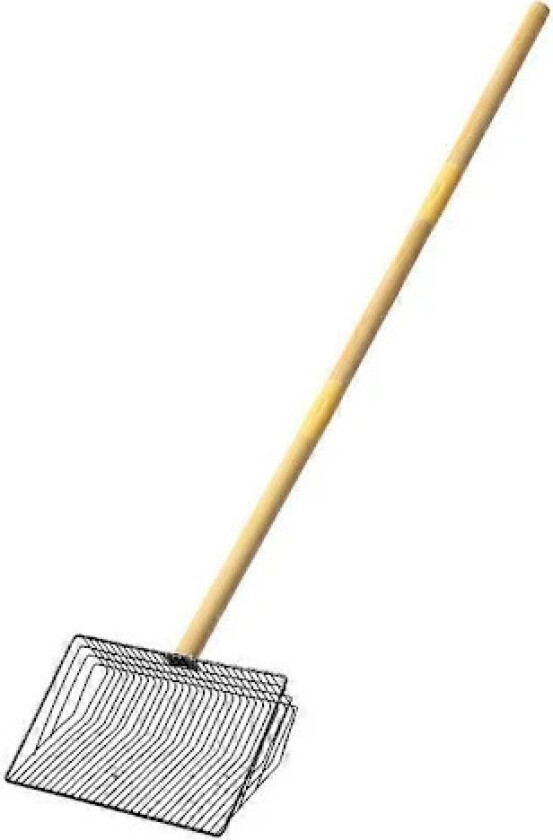 Kyllingbæsj Spade Metall Avtakbar Hønsehus Rengjøring Siktspade