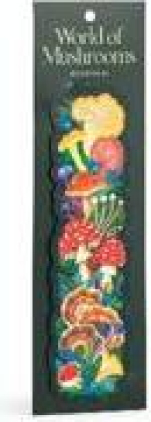 World of Mushrooms Paper Bookmark