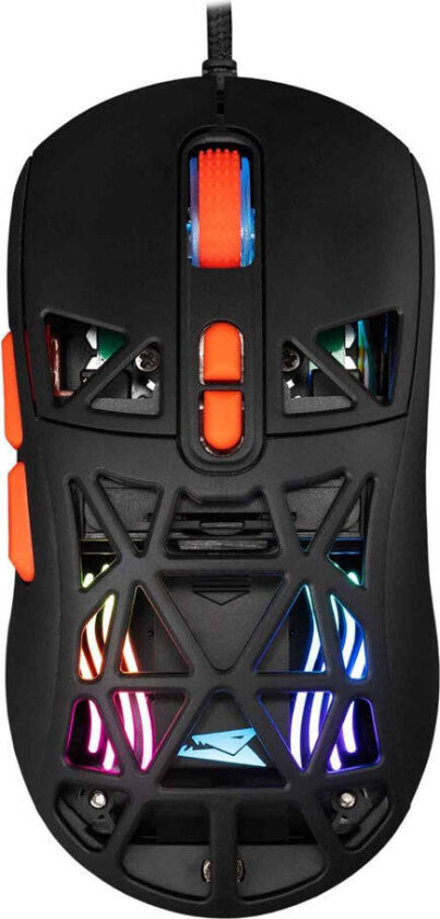 SEAL Gaming Mus - 7D / 12800 DPI - Svart