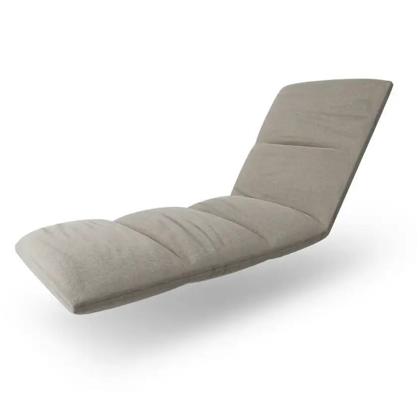 Click Adjustable chaise longue cushion Ash