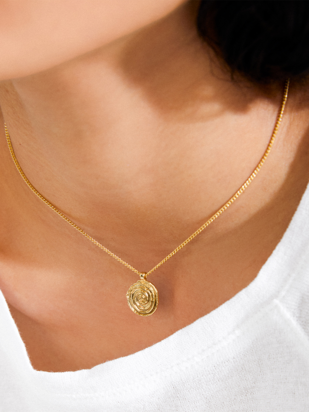 Air Coin Halskjede - Gull - Dame - Smykker