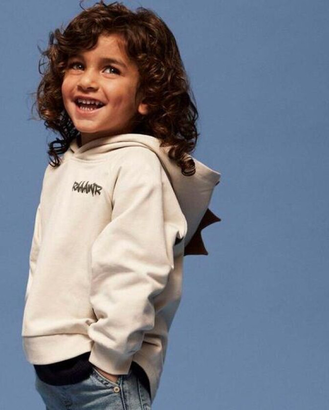 Name It Nmmbentu hettegenser til småbarn, Pumice Stone