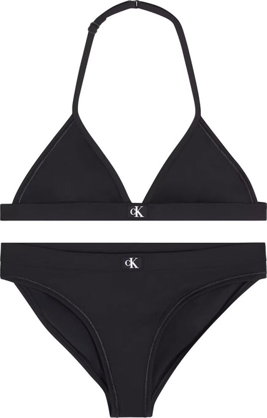 Bikini - Triangle - Black - - 10-12 år (140-152) - Bikini