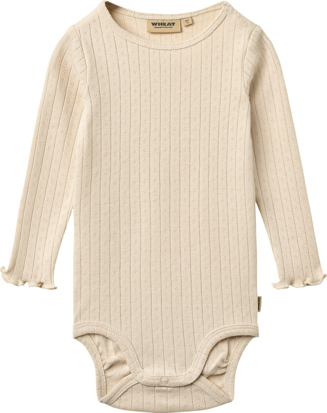 Body I/e - Rie - Mandel Peach - - 1½ år (86) - Langermet Body