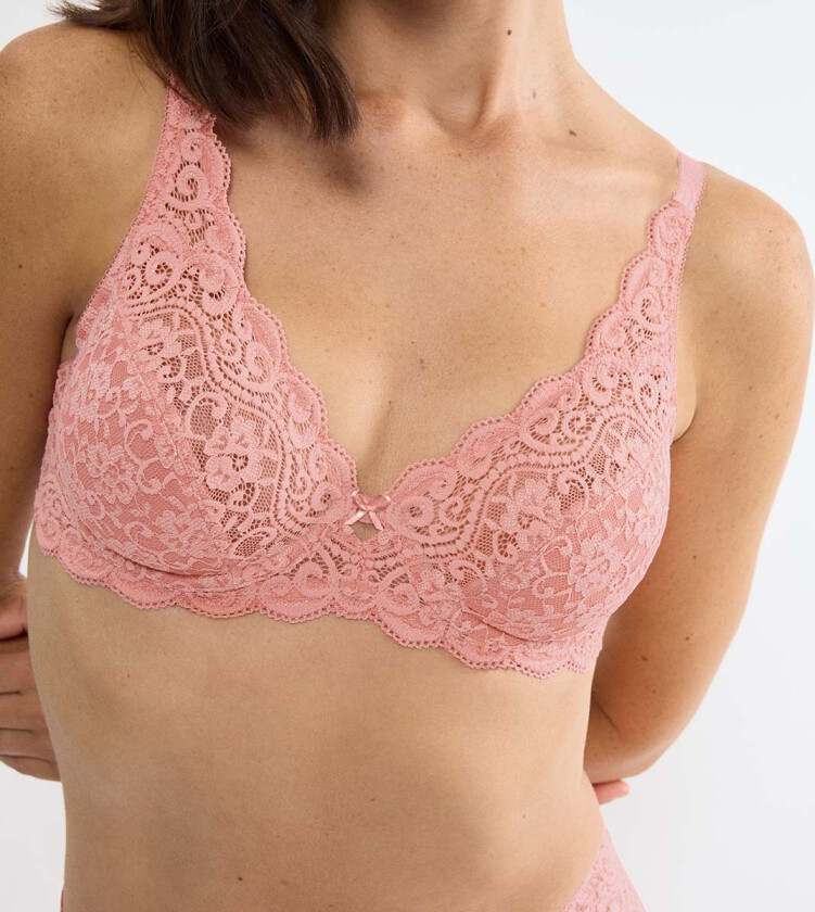 Amourette W BH med bøyle, pink, Størrelse: 100E, Kvinner