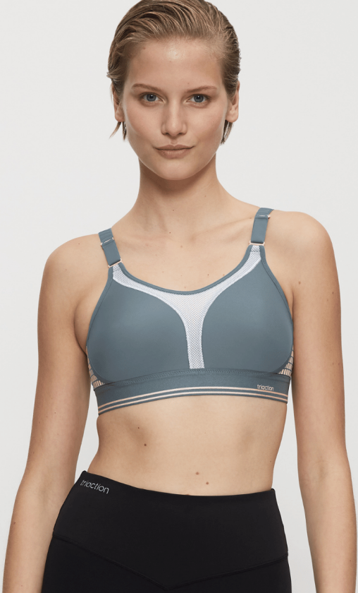 Triacrion Extreme Lite N sport BH, grå, Størrelse: 85E, Kvinner