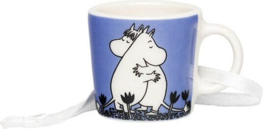 Mummikopp mini 3 cm Kjærlighet indigo