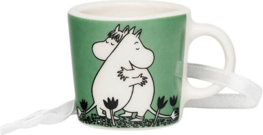 Mummikopp mini 3 cm Kjærlighet grønn