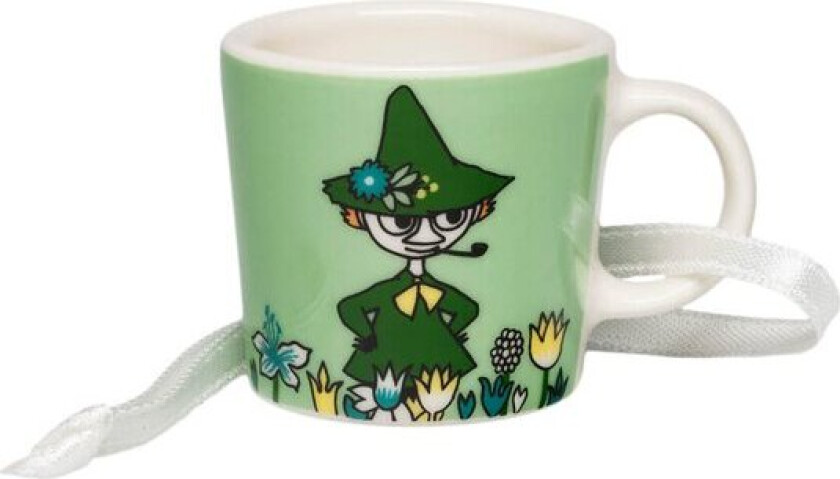 Mummikopp mini 3 cm Snusmumrikken grønn