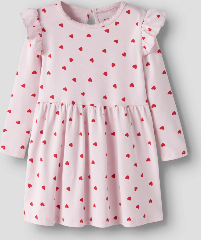 Nmfbheart Ls Dress - Pink - 110