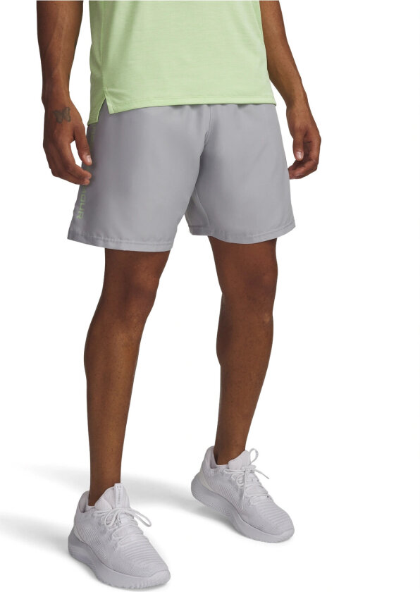Ua Tech Woven Wordmark Short - Grey - M