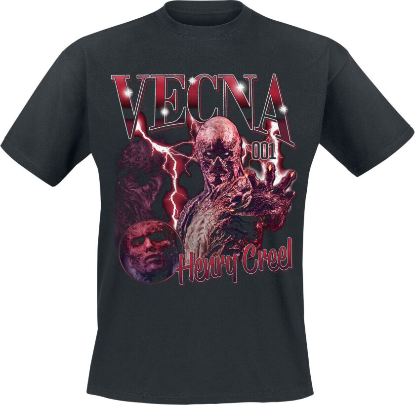 T-skjorte - Season 5 - Vecna Creel Homage - S til 4XL - Herrer - svart