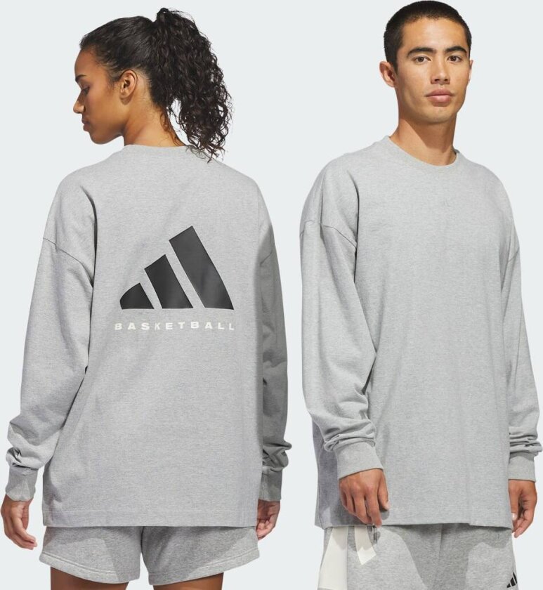 adidas Basketball Long Sleeve T-skjorte (unisex)