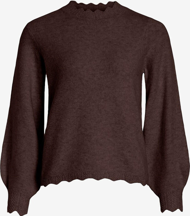 Pullover viNikolina O-neck L/S Knit - Brun
