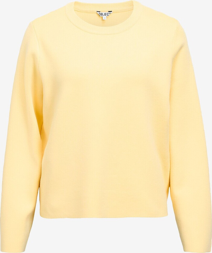 Genser objReynard Square Sleeve O-neck - Gul