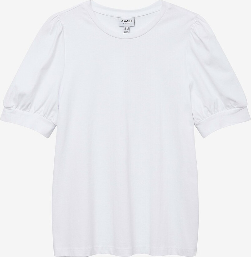 Topp vmKerry 2/4 O-neck Top Curve - Hvit