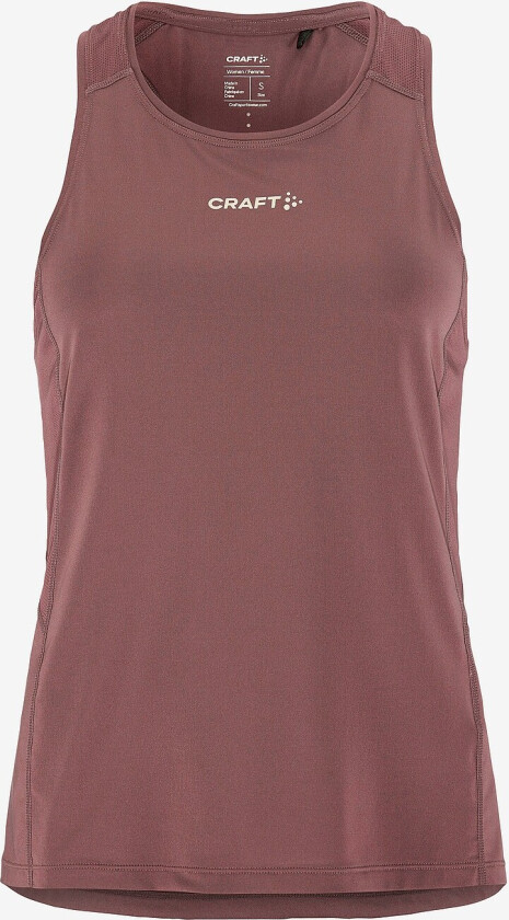 Treningstopp Adv Essence Singlet 2 W - Brun
