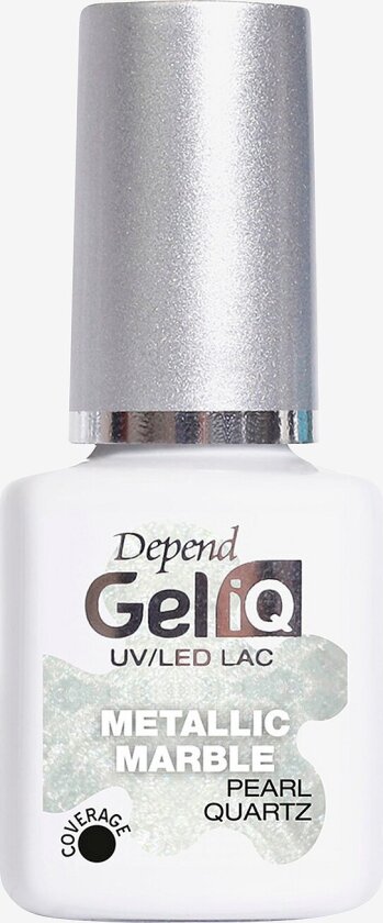Gel iQ Metallic Marble - Hvit