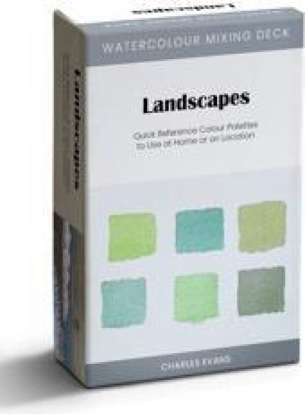 Watercolor Mixing Deck: Landscapes