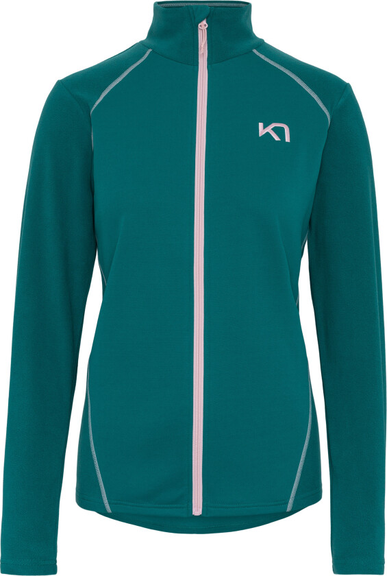 Women's Kari Full Zip Fleece Peacock