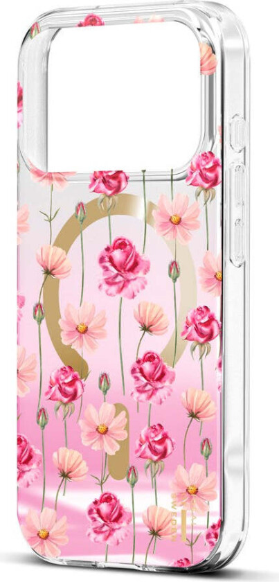iPhone 17 Pro iDeal Of Sweden Mirror Deksel - MagSafe Kompatibel - Rose Blush Floral