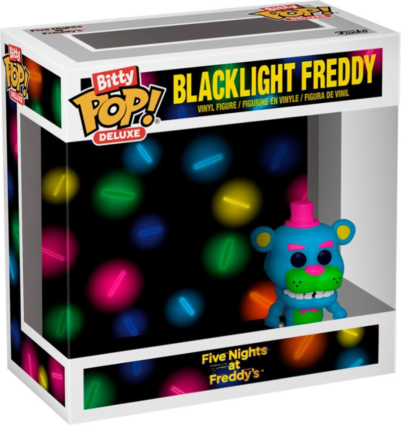 Bitty POP Deluxe Five Night's at Freddy's Blacklight Freddy