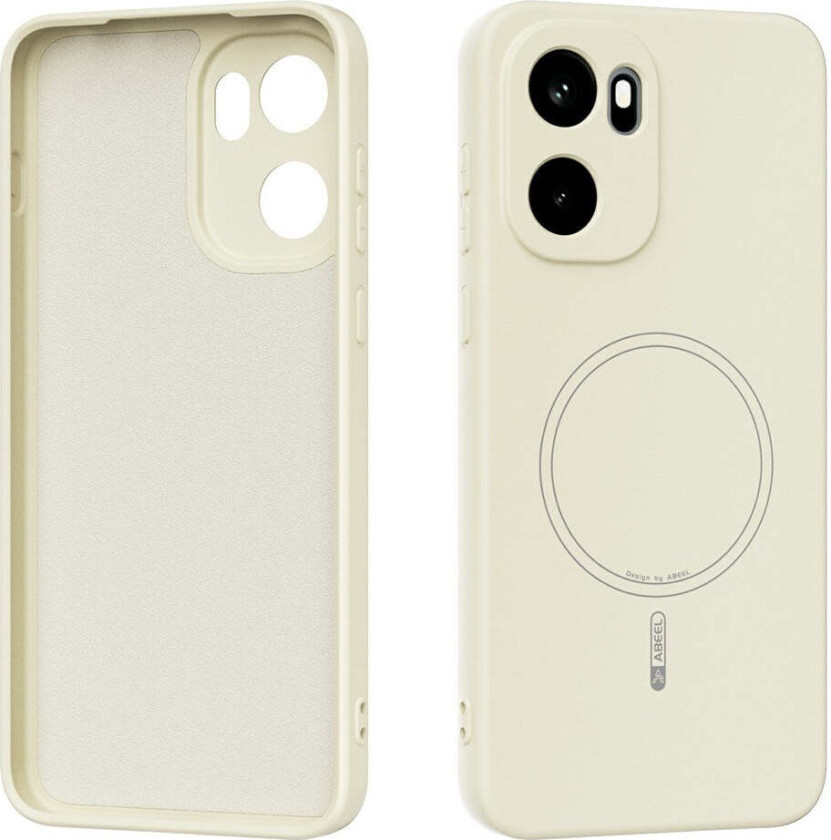 OnePlus 15R EIDERWOOD Silikon Deksel - MagSafe Kompatibel - Beige