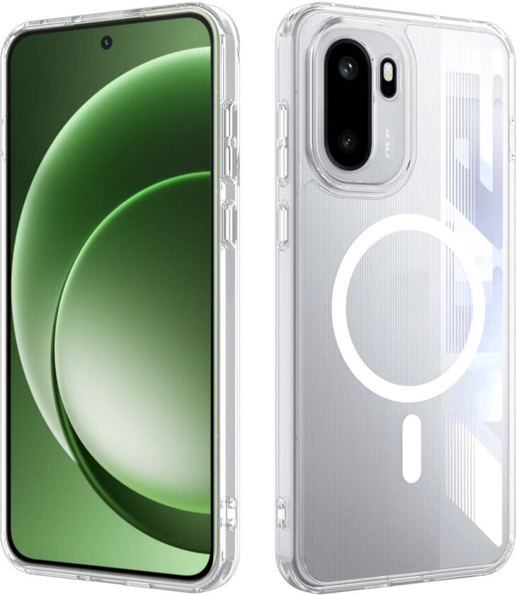 OnePlus 15R EIDERWOOD Fleksibelt Plast Deksel – MagSafe Kompatibel – Gjennomsiktig