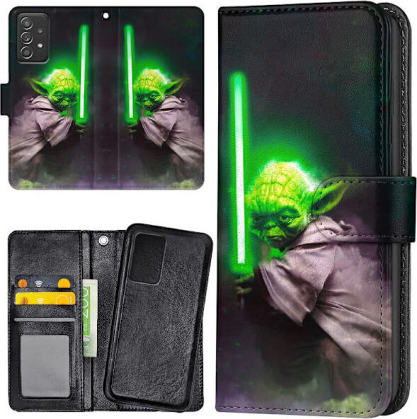 Samsung Galaxy A52/A52s 5G - Lommebok Deksel Yoda Star Wars