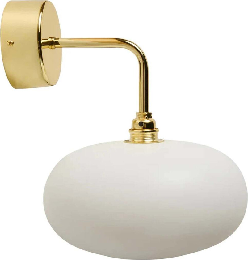 Horizon vegglampe small - Messing / kornet marshmallow