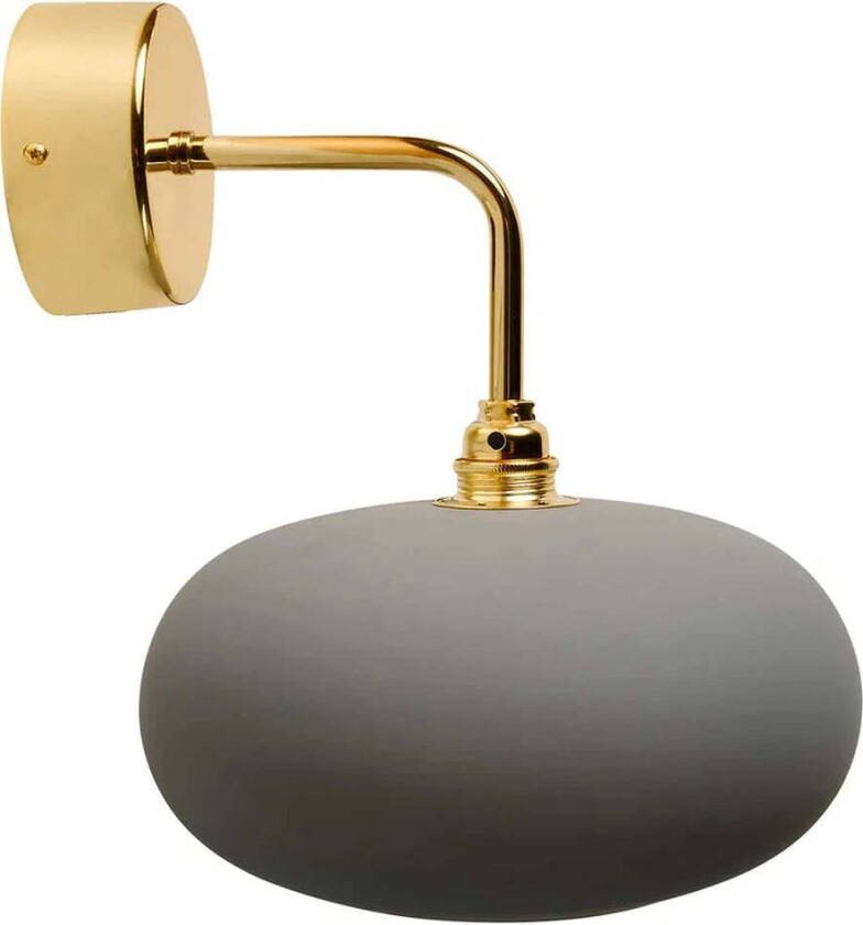 Horizon vegglampe small - Messing/ kornet earl grey