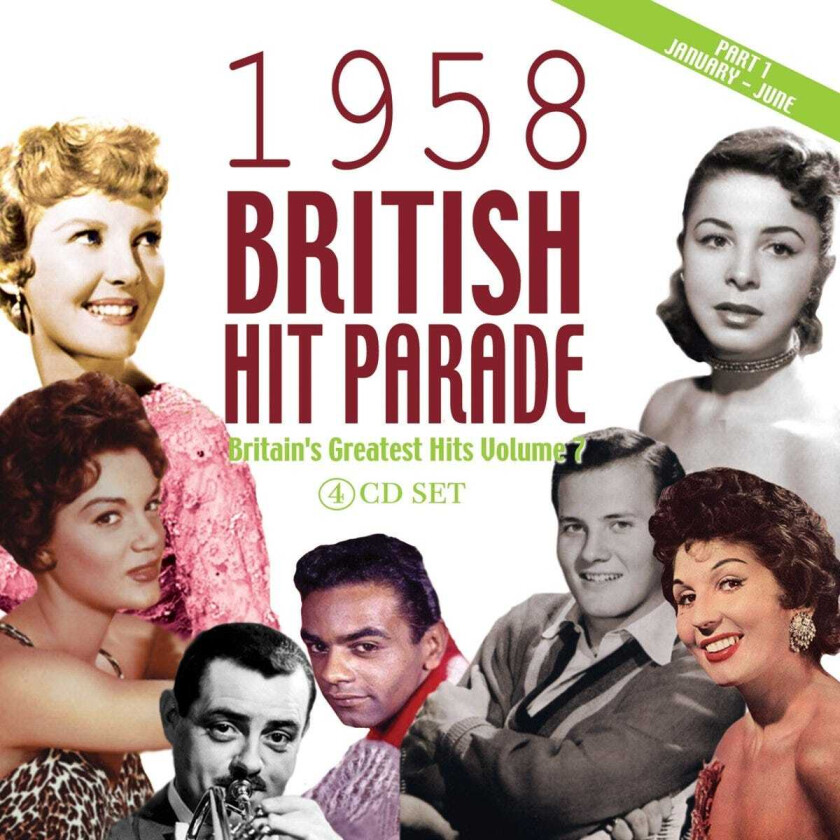Diverse Artister 1958 British Hit Parade Part 1 CD