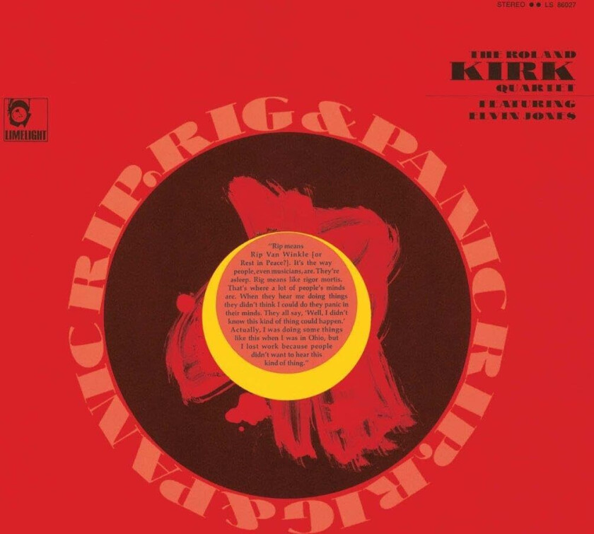 Roland Kirk Rip Rig & Panic CD
