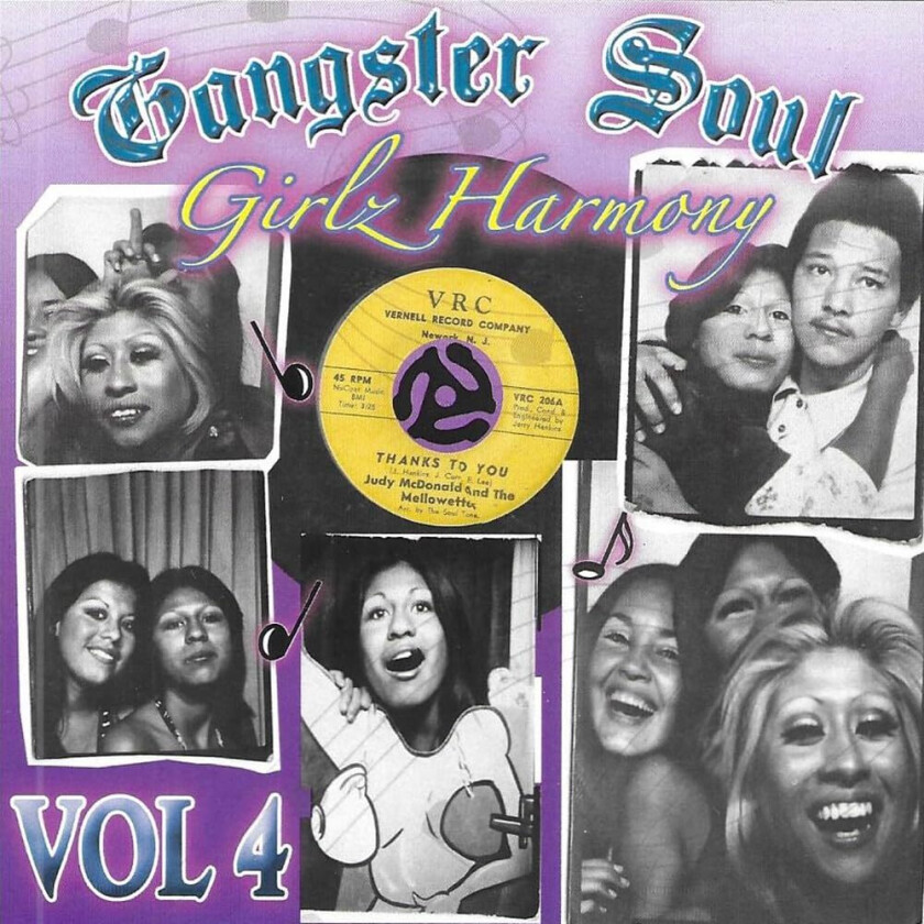 Diverse Artister Gangster Soul Girlz Harmony 4 CD