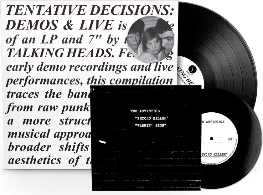 Talking Heads Tentative Decisions: Demos & Live LP/Vinyl