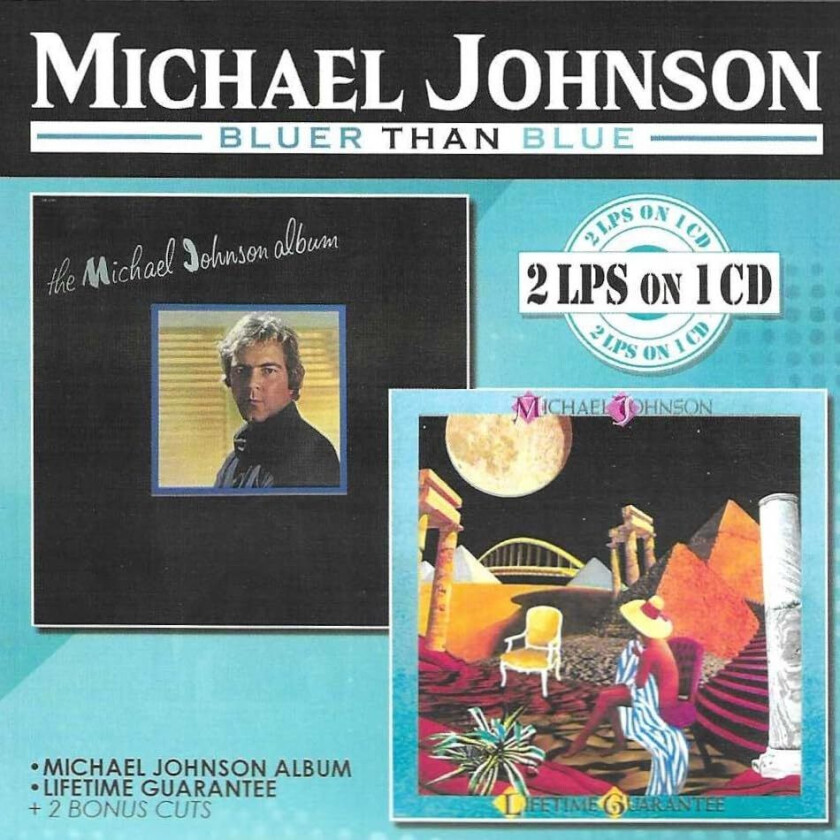 Michael Johnson Bluer Than Blue (michael Johnson Album Lifetime) CD