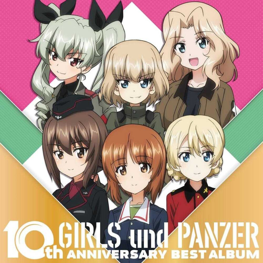 Girls Und Panzer Girls Und Panzer 10th Anniversary Best Album CD