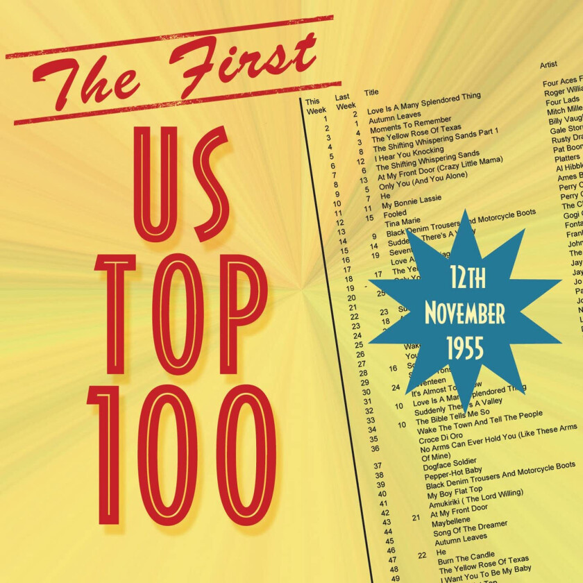Diverse Artister The First Us Top 100 November 12Th 1955 CD