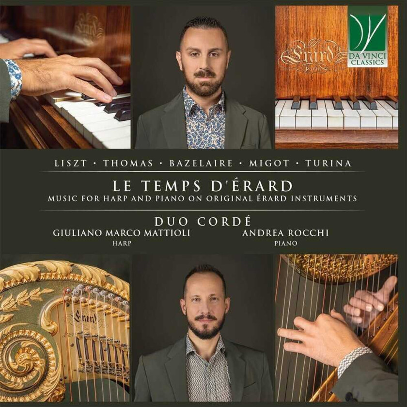 Duo Corde Le Temps D' Rard: Music For Harp & Piano CD